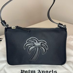Palm Angels Big Palm Nylon Pouch